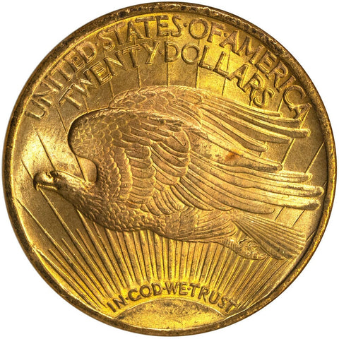 1924 $20 Saint Gauden's Gold Double Eagle - NGC MS 65 - Gem Brilliant Uncirculated