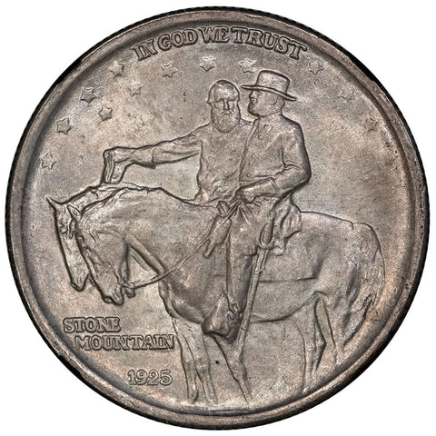 1925 Stone Mountain Commemorative Half - NGC MS 65 CAC - Gem Uncirculated