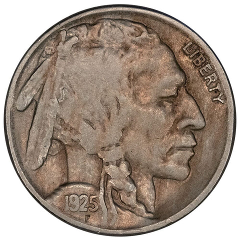 1925-S Buffalo Nickel - Fine/Very Fine