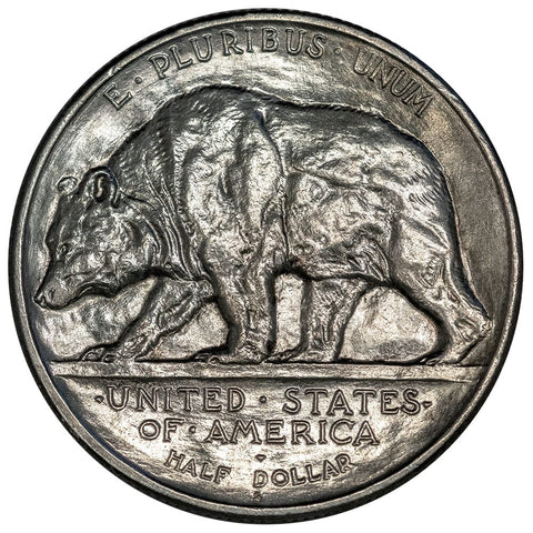 1925-S California Silver Commemorative Half Dollar - Brilliant Uncirculated