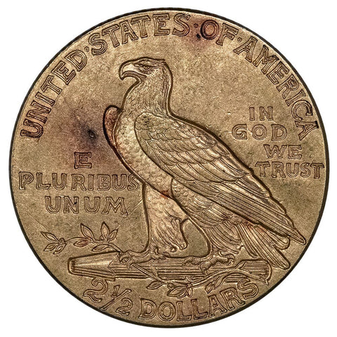 1926 $2.5 Indian Gold Coin - About Uncirculated