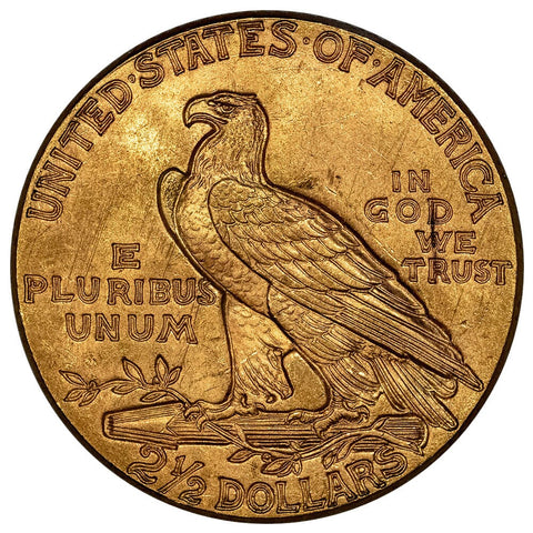 1927 $2.5 Indian Quarter Eagle Gold Coin - Extremely Fine