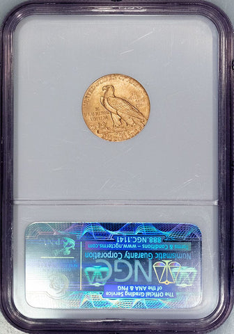 1928 $2.5 Indian Quarter Eagle Gold Coin - NGC MS 62