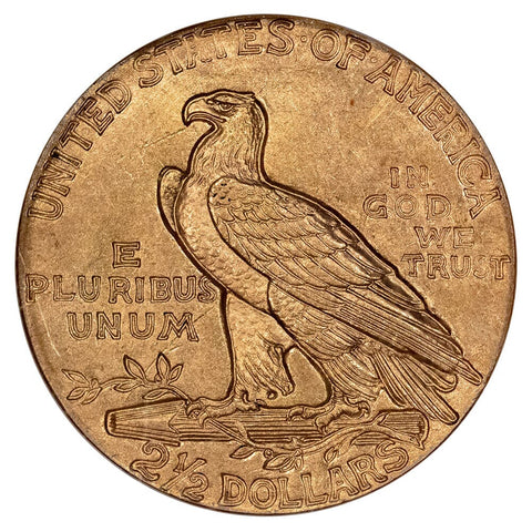 1928 $2.5 Indian Quarter Eagle Gold Coin - NGC MS 62