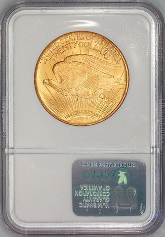 1928 $20 Saint Gauden's Double Eagle - NGC MS 63