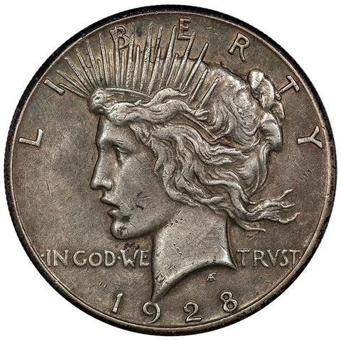 1928 Peace Dollar - Extremely Fine