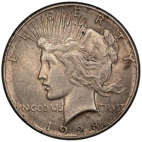 1928 Peace Dollar - Choice Extremely Fine