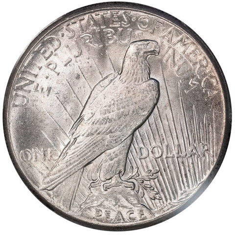 Key-Date 1928 Peace Dollar - PCGS MS 63 - Choice Brilliant Uncirculated