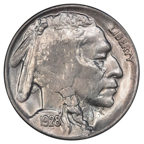 1928-D Buffalo Nickel - Extremely Fine