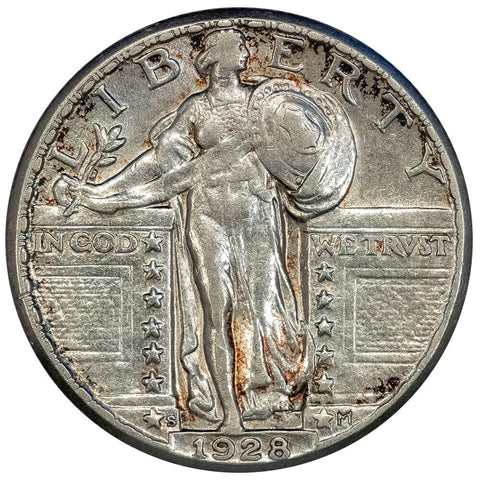 1928-S Standing Liberty Quarter - About Uncirculated