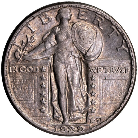 1929 Standing Liberty Quarter - About Uncirculated