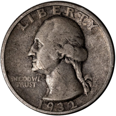 1932-S Washington Quarter - Key-Date - Fine