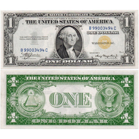 1935-A $1 North Africa Emergency Issue Silver Certificate, FR. 2306 - Crisp Uncirculated