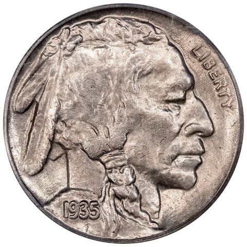 1935-D Buffalo Nickel - PCGS MS 64 - Choice Brilliant Uncirculated