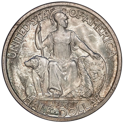 1935-S San Diego Silver Commemorative Half Dollar - NGC MS 67 - Superb Gem