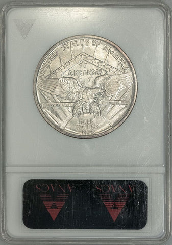 1936 Robinson (Arkansas Centennial) Silver Commemorative Half Dollar - ANACS MS 64