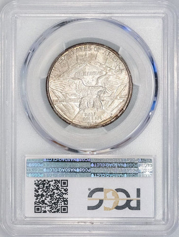 1936-D Arkansas Silver Commemorative Half Dollar - NGC MS 67 - Superior Gem