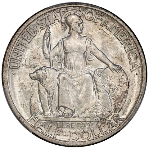 1936-D San Diego Silver Commemorative Half Dollar - PCGS MS 67 - Superb Gem
