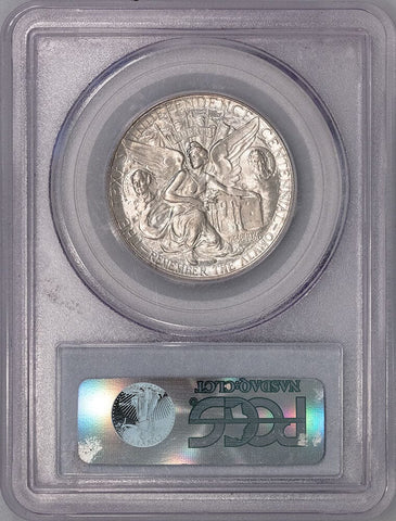 1936-D Texas Independence Silver Commemorative Half Dollar - PCGS MS 66