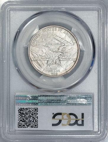 1938-S Arkansas Silver Commemorative Half Dollar - PCGS MS 66 - Gem Uncirculated