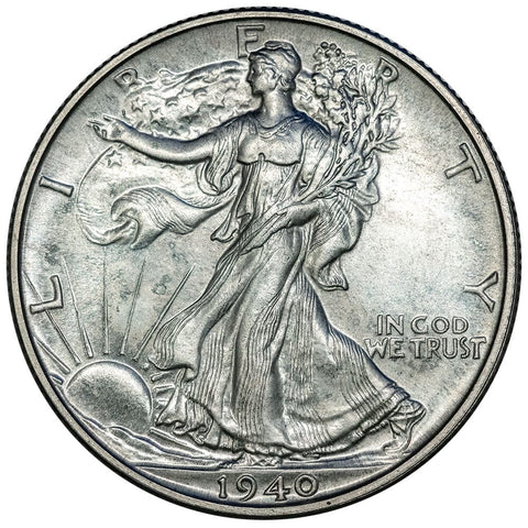 Proof 1940 Walking Liberty Half Dollar - Choice Proof