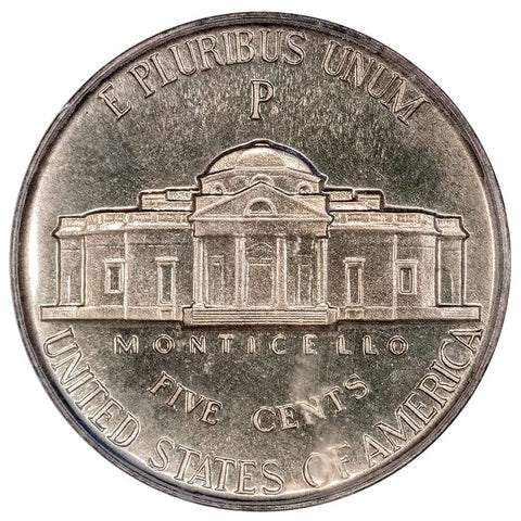 1942-P T.2 Silver Proof Jefferson Nickel - PCGS PR 67