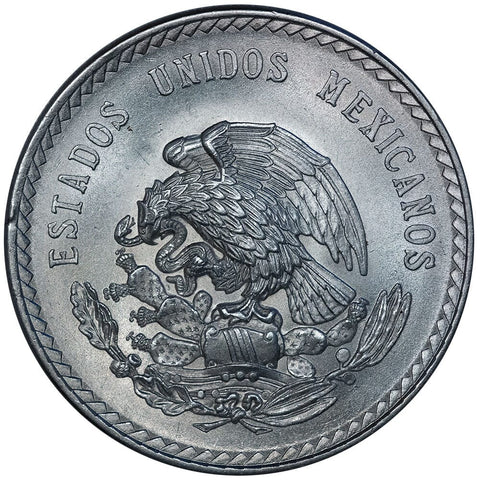 1947 Mexico Silver 5 Pesos KM.465 - Choice Brilliant Uncirculated