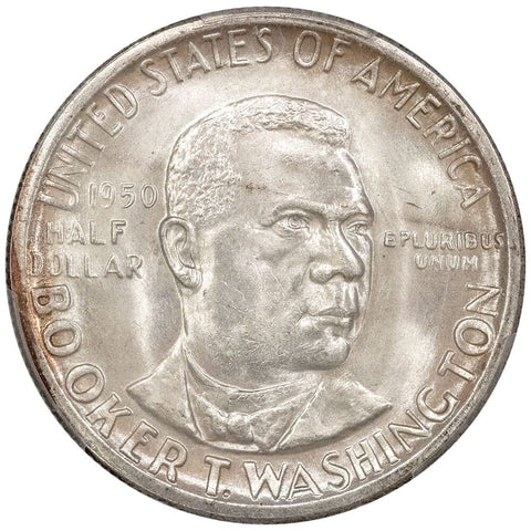 1950 Booker T. Washington Silver Commemorative Half - PCGS MS 67