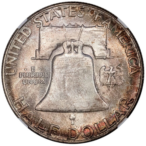 1951 Franklin Half Dollar - NGC MS 66 FBL - Gem Uncirculated Full Bell Lines