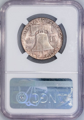 1951 Franklin Half Dollar - NGC MS 65 FBL - Gem Uncirculated Full Bell Lines