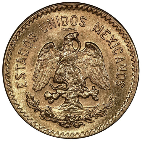 1959 Mexico 10 Peso Gold Coin KM. 473 - About Uncirculated