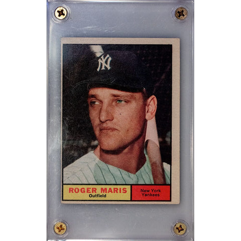 1961 Roger Maris Yankees Topps #2 Baseball Card - VG/EX