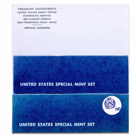 1965, 1966 & 1967 SMS Special Mint Set Deal - All Three Sets on Special