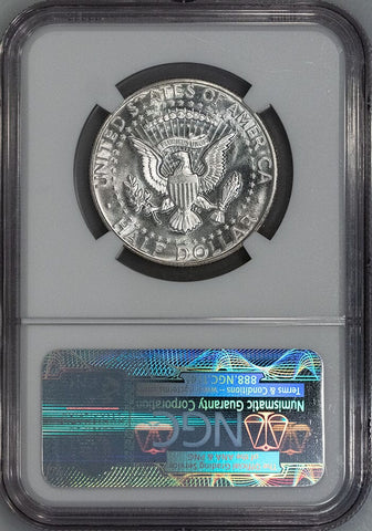 1967 SMS Kennedy Half Dollar FS-102 DDO - NGC MS 67