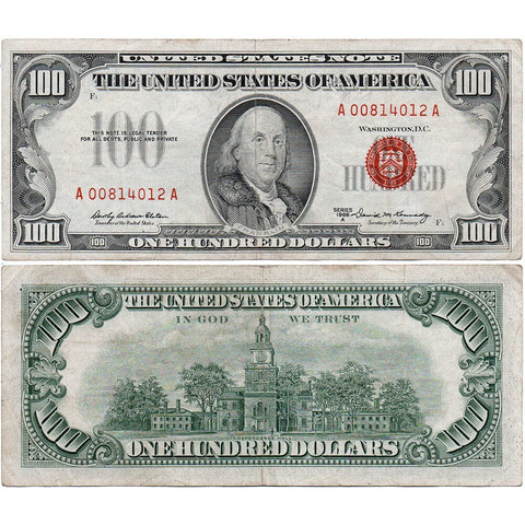 1966-A $100 U.S. Legal Tender Notes Fr. 1551 - Very Fine