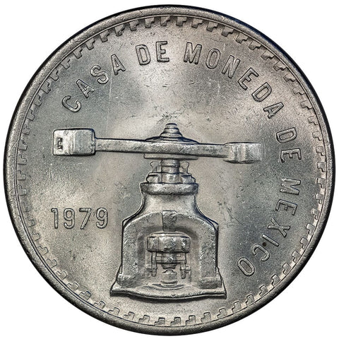 1979-MO Mexico Silver Onza 1 toz ASW KM. 49 - PQ Brilliant Uncirculated