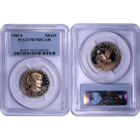 1980-S Susan B. Anthony Dollar - PCGS PR 70 DCAM