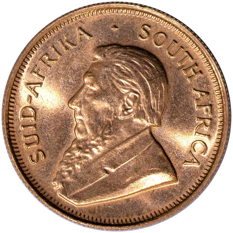 1980 South Africa 1/4 Ounce Gold Krugerrands KM.1065 - Brilliant Uncirculated ($50 Over Spot)