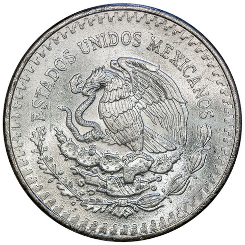 1982 Mexico 1 Onza Libertads 1 oz Silver KM.494.1 - Brilliant Uncirculated