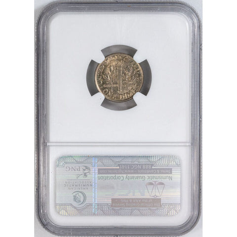 1982 "No P" Error Roosevelt Dime - NGC MS 66 - Gem Brilliant Uncirculated