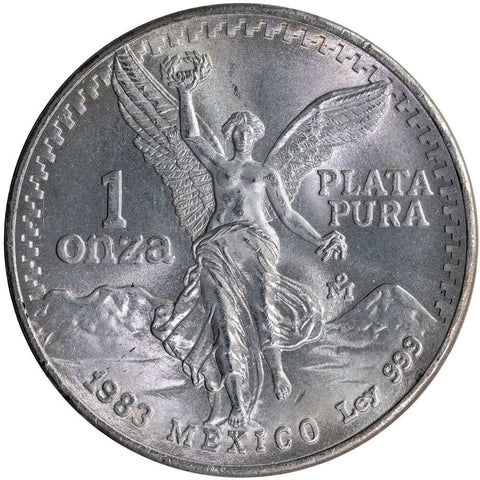 1983 Mexico 1 Onza "Libertad" 1 oz Silver - Gem Brilliant Uncirculated