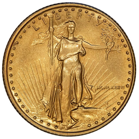 1986 $10 1/4 Oz Quarter Ounce Gold Eagle - Gem Uncirculated