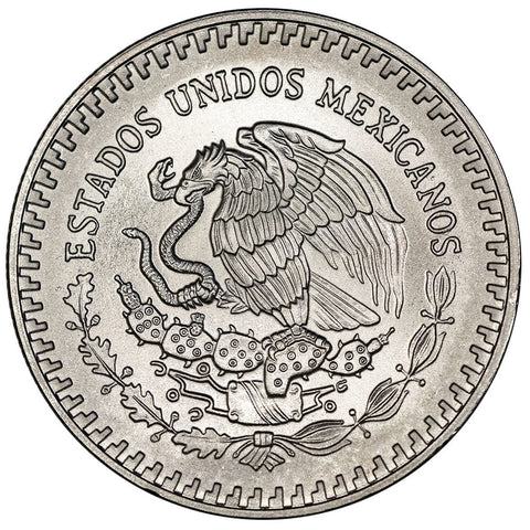 1992 Mexico 1 Onza "Libertad" 1 oz Silver KM.494.4 - Gem Brilliant Uncirculated