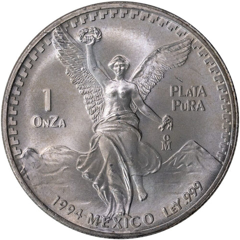 1994 Mexico 1 Onza "Libertad" 1 oz Silver - Gem Brilliant Uncirculated