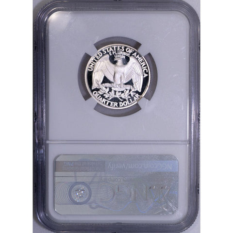 1996-S Silver Proof Washington Quarter - NGC PF 69 - Gem Proof