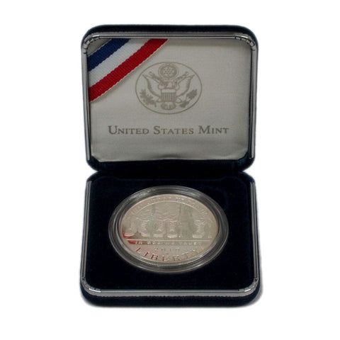 2010 American Veterans Disabled for Life Commemorative Silver Dollar - Gem Proof in OGP w/ COA