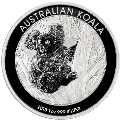 2013 Australia Silver Koala 1 oz .999 Silver - Gem Brilliant Uncirculated (In Capsule)