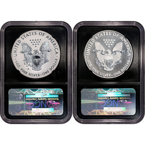 2013-W West Point 2-Coin American Silver Eagle Set - NGC PF/SP 69