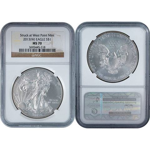 2013(W) American Silver Eagle - NGC MS 70