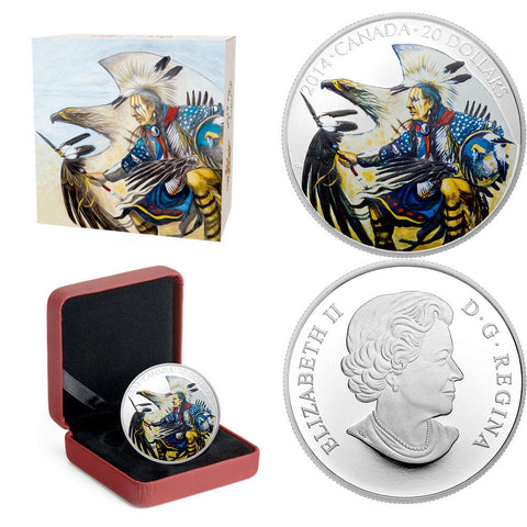 2014 Canada $20 Legend of Nanaboozhoo 1 oz .9999 Silver Coin - Gem in Box w/ COA